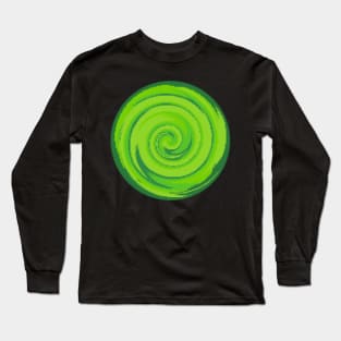 Mysterious Green Portal Long Sleeve T-Shirt